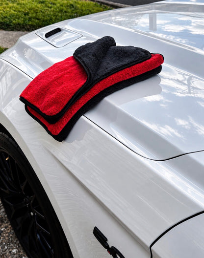 Marrero’s Garage Premium Microfiber Towels – 3 Pack | 410 GSM | 16x16